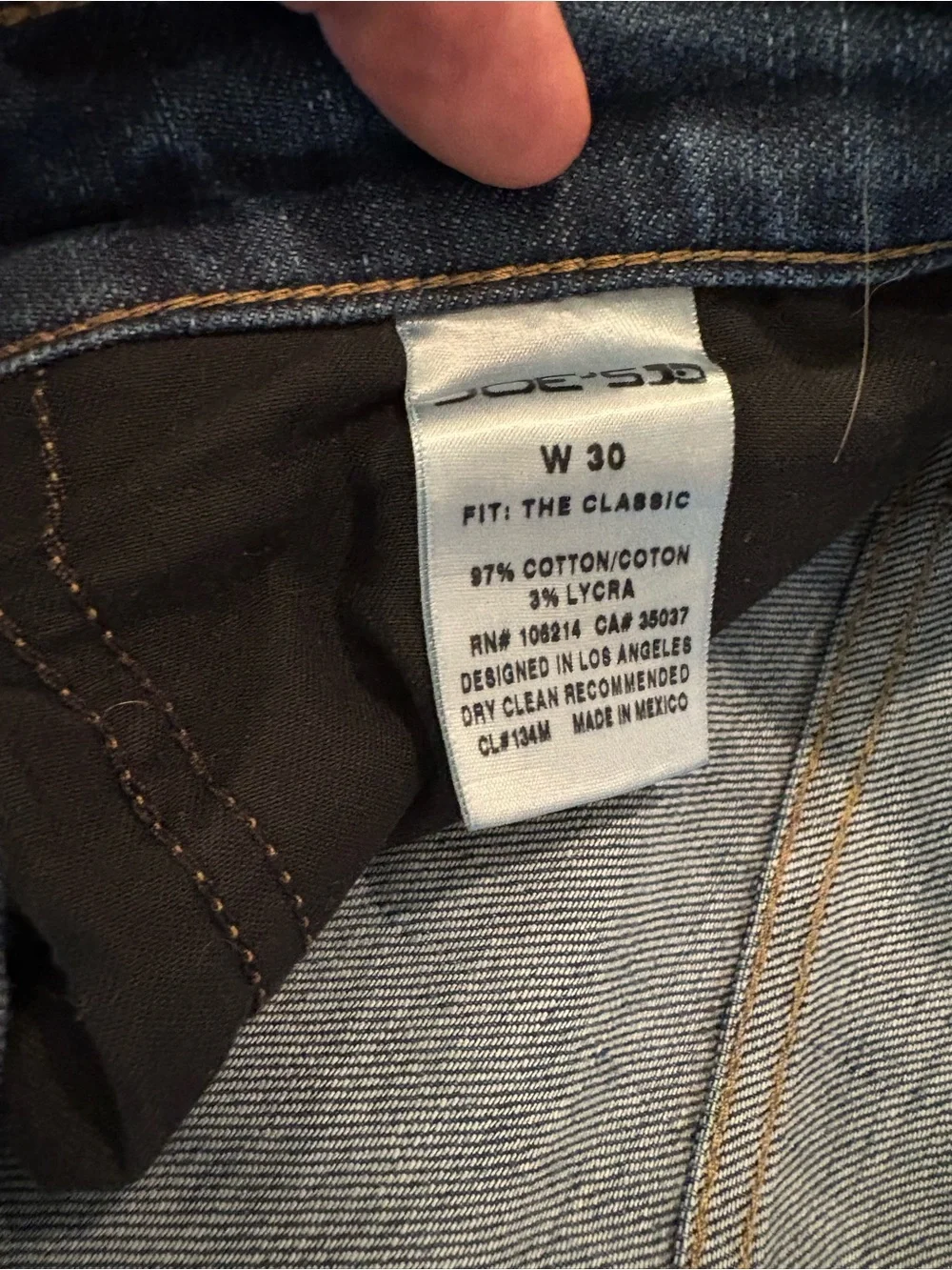 Classic Men’s Blue Straight-Leg Jeans